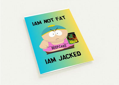 beefcake  greeting card ,southpark birthday card eric cartman