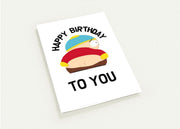 eric cartman respect greeting card ,southpark birthday card