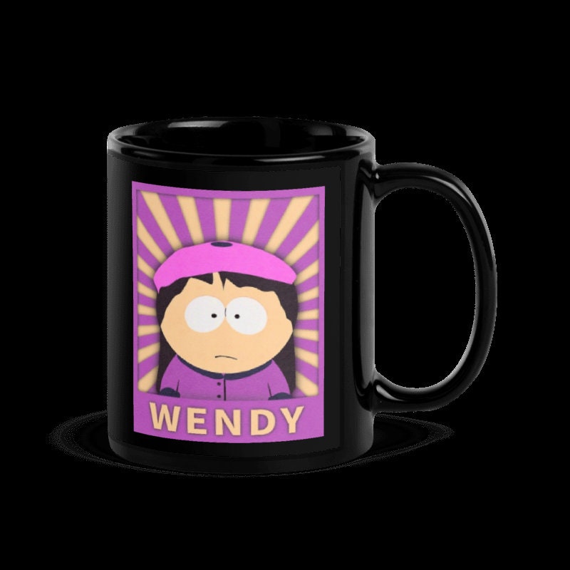 southpark wendy tessaburger mug,  friends mug ,90s animated cartoon,southpark mug gift,90s mug