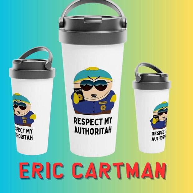 15oz southpark Water Bottle 400ml eric cartman , 15oz stainless steel water bottle Perfect For One That loves South Park