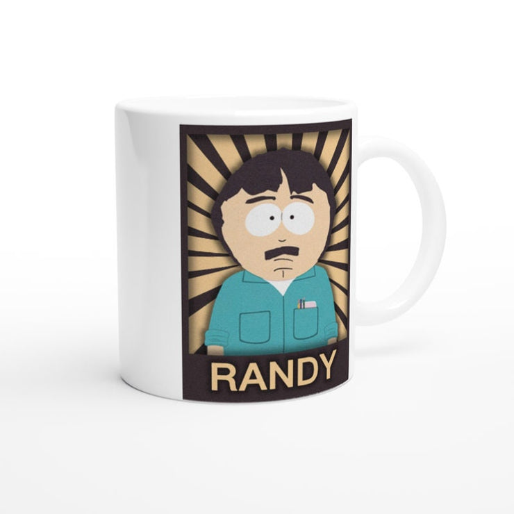 southpark randy marsh  ,handmade southpark mug