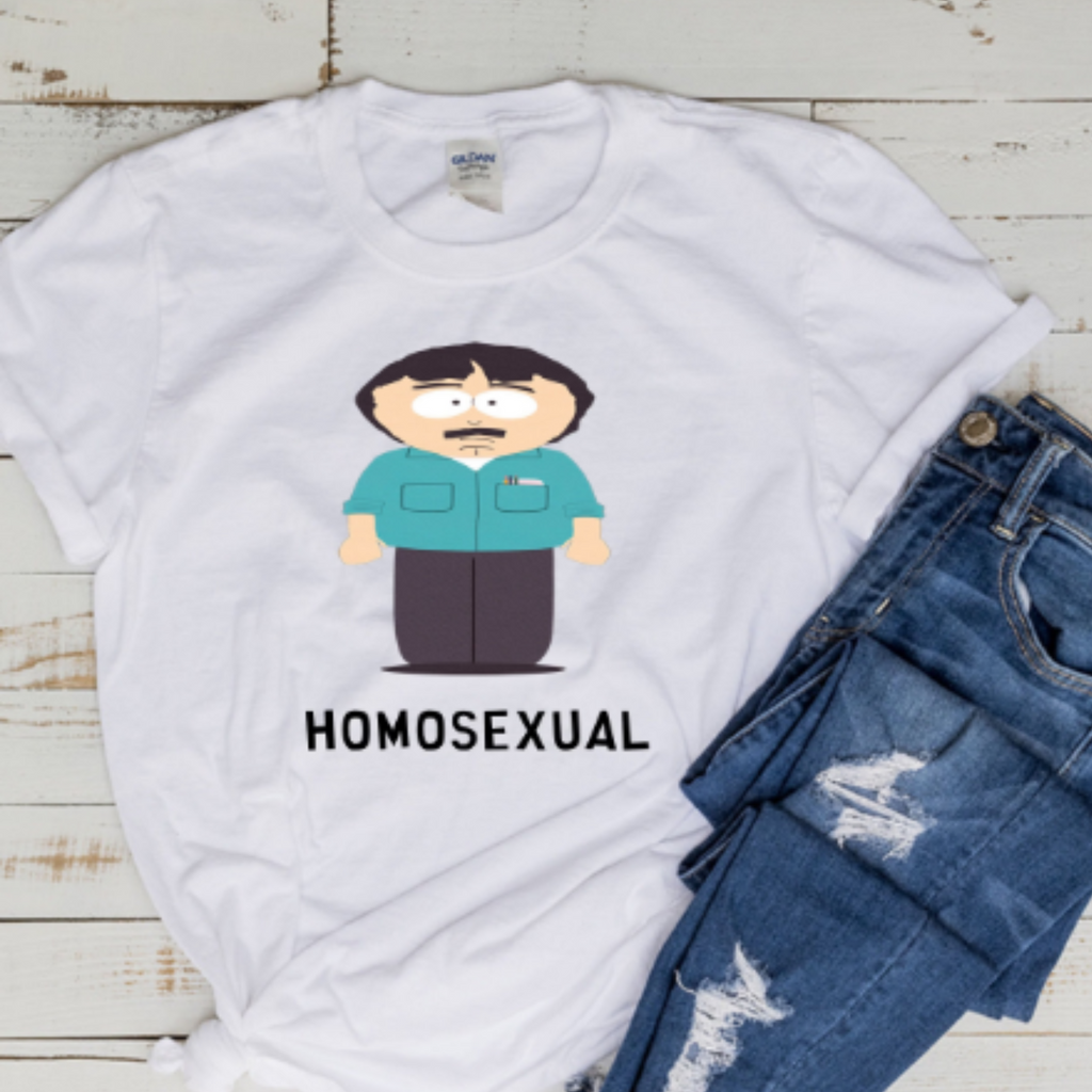 southpark randy marsh homosexual , southpark t shirt